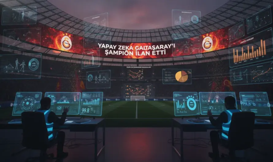 Yapay Zeka Süper Lig Zirvesini Galatasaray’a Yazdı